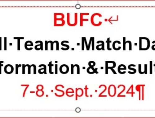 20. Matchday Info and Results. 7-8 Sep 2024